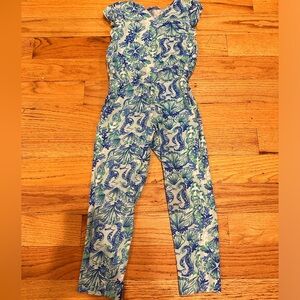 Lily Pulitzer cotton romper - button back